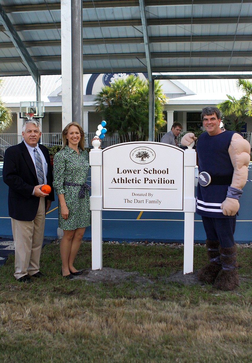 President of the Board of Trustees, Michael vonWaldner, Ariane Dart and David Mahler