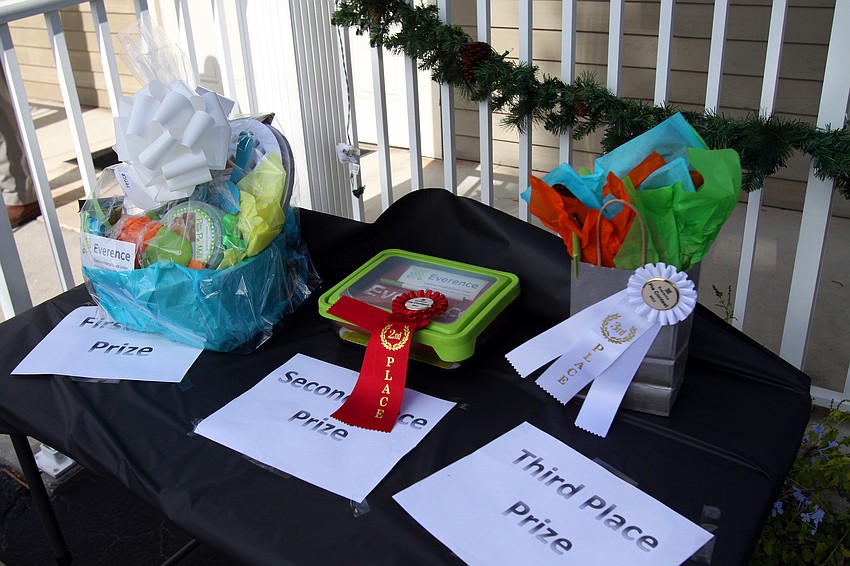 Each of the three categories of pies had a first, second and third place prize.