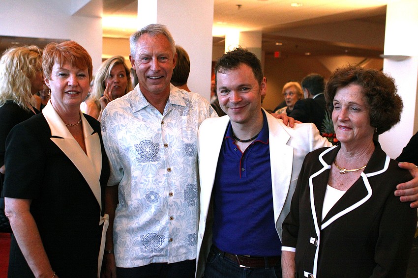 Mary Anne Servian, Tim Rhoades, guest choreographer Matthew Hart and Barbara Maier