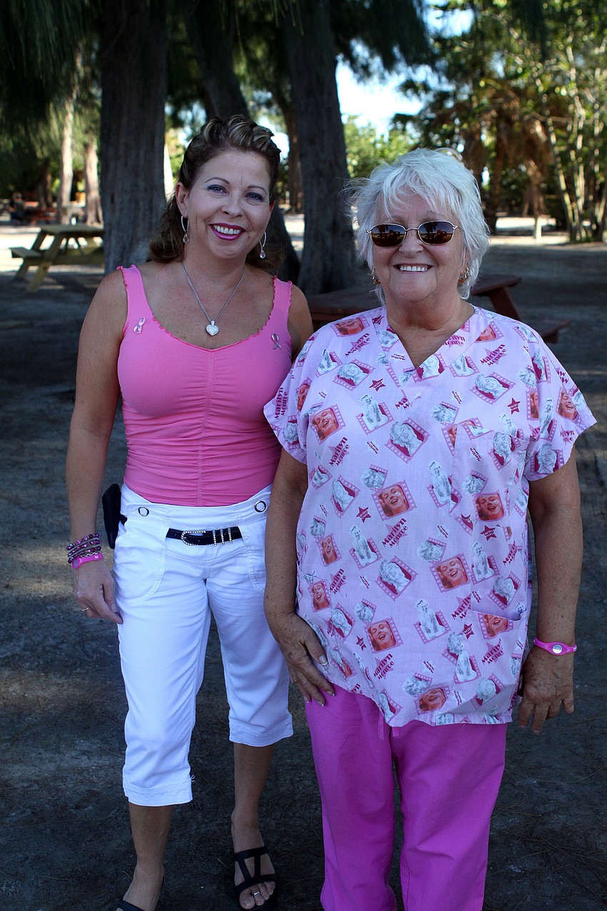 Christine Williams and Patricia Hohmann
