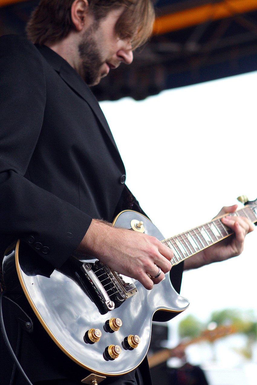 Randy Coleman of the Shaun Murphy Band.