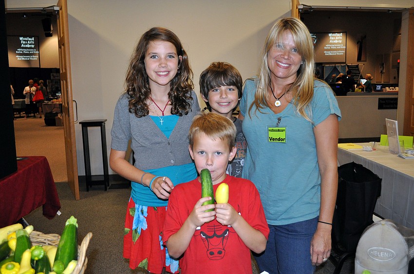 Shelby King, pictured with her children, Lily, 12, Jeb, 9, and Reid, 7, owns King Family Farm.