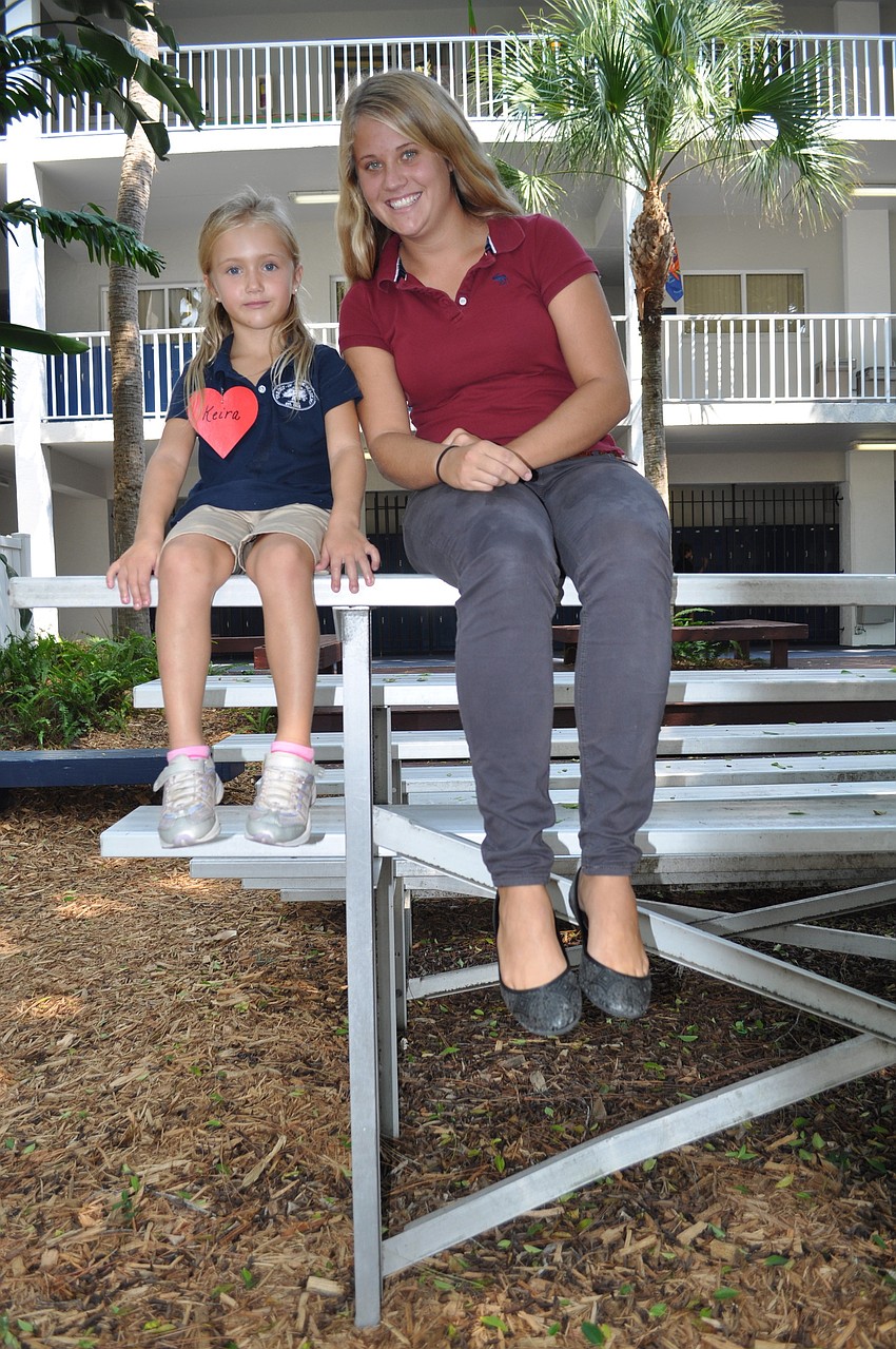 Keira Baldwin and Tori Johnston