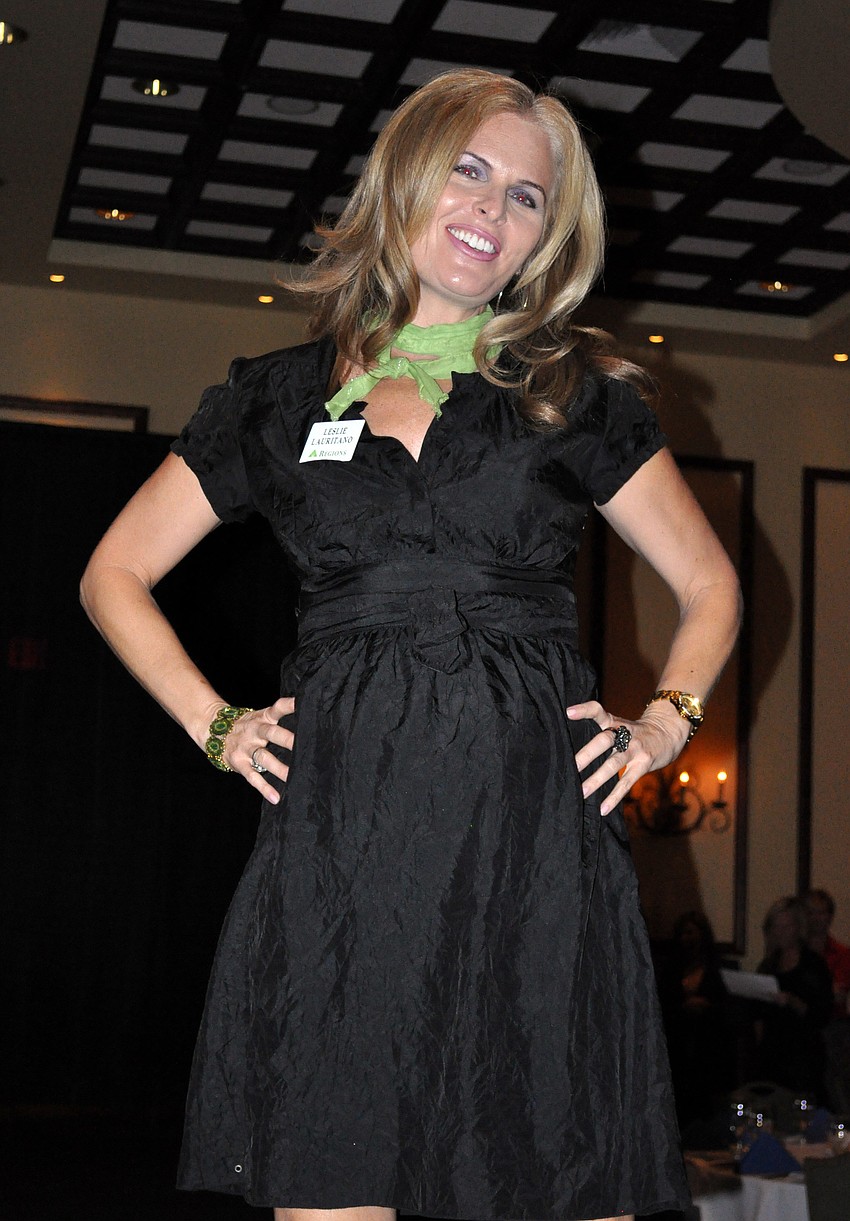 Leslie Launtano was on this yearâ€™s fashion show committee.