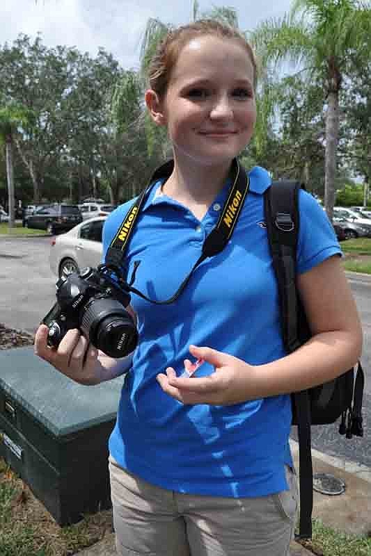 Out-of-Door Academy student Abby Bannar, 14, took pictures of the event.