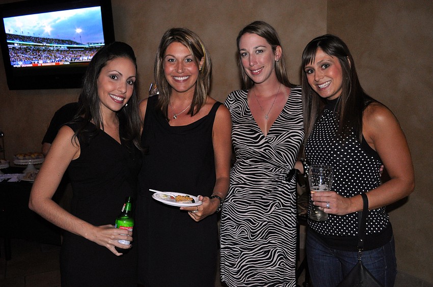 Alene Fowler, Lea Mei, Amy Brame and Casey Stevens enjoyed the evening.