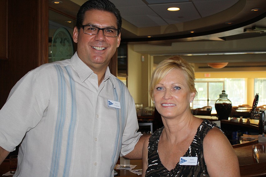 Ron and Debi Chapman pose for a photo.