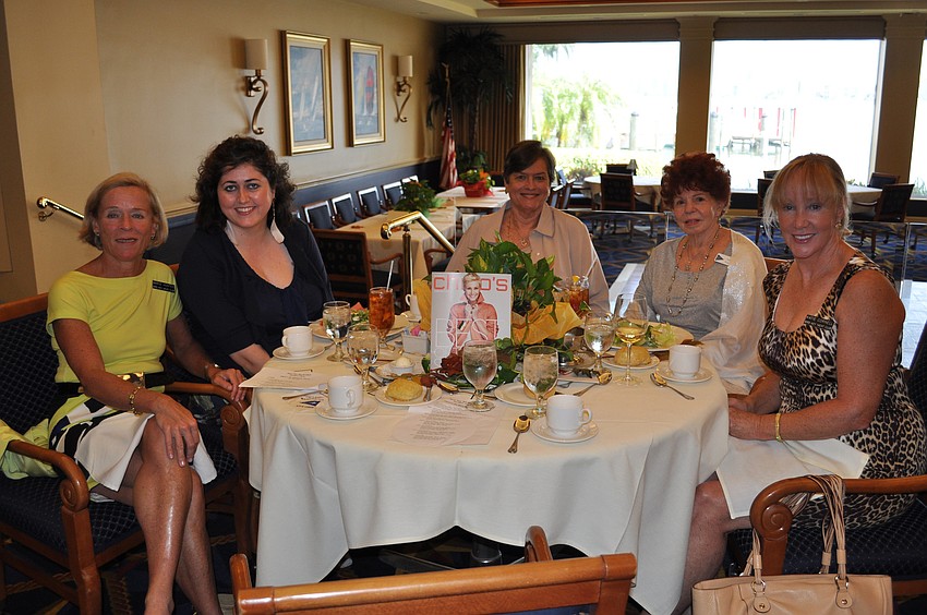 Marie Hunter, Holly Brooks, Dianne Howe, Nancy HoignÃ© and Katie Cornell.