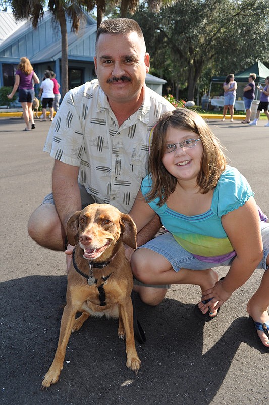Matt and Grace Davis brought Coco for the third time.