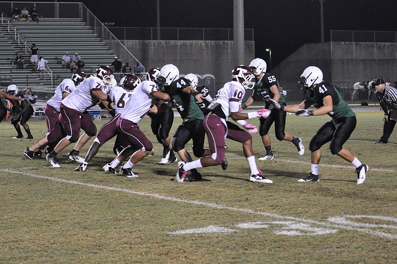 The Mustangs took on Tarpon Springs for their Homecoming match-up.