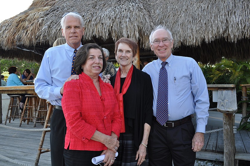 Dan and Nancy Bailey with Dee and George McClain