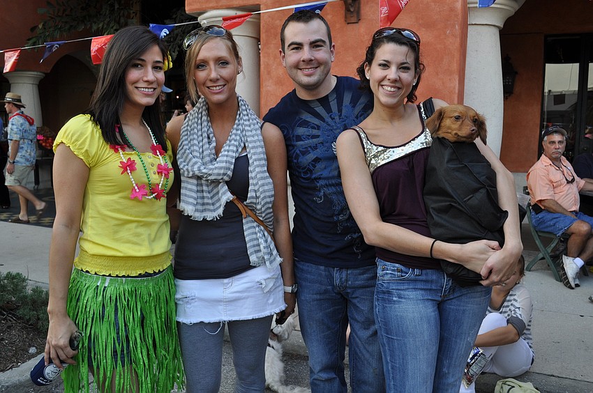 Melissa Campos, Sarah Pierce, Blake Ellis, Deva Sansone and Molly