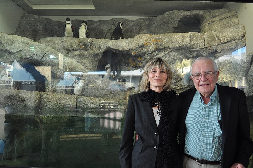 Mayor Suzanne Atwell and her husband Bob