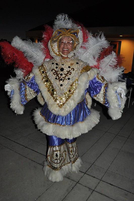 anita Mackaluso danced in costume.