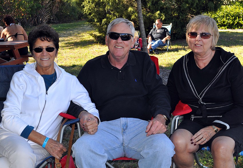 Prudie Varro, John Keegan and Maryellen Hayes