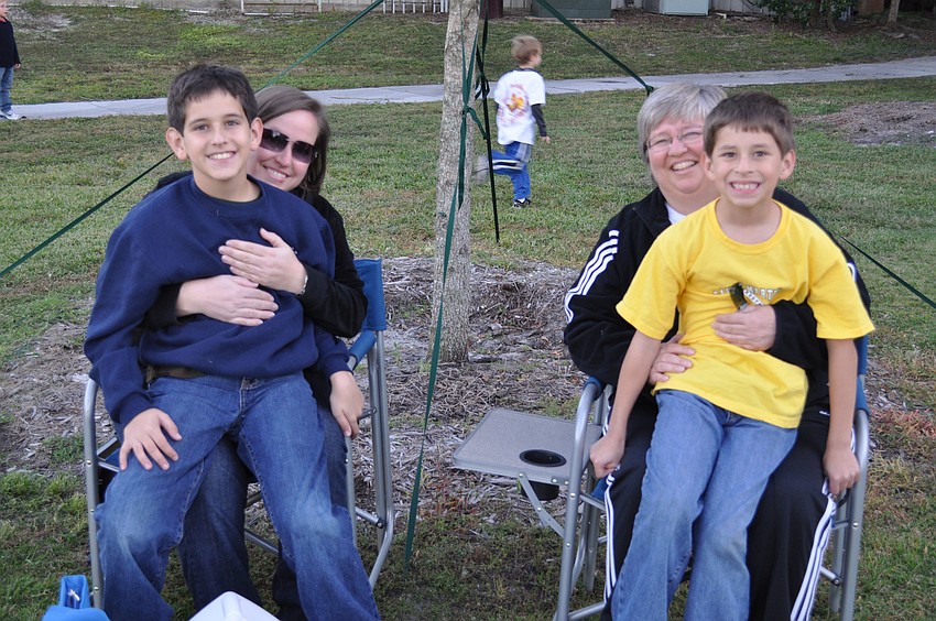 Leo and Carolyn Ramierez, Kate Zavada and Daniel Ramierez