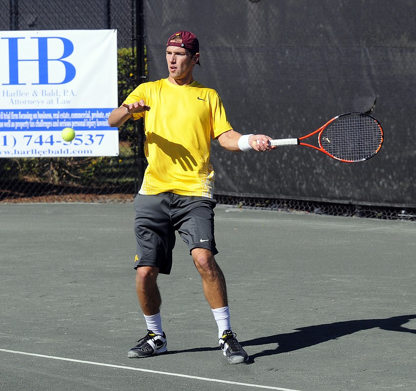 Phil Arndt was one of four Gophers to play in this yearâ€™s Dick Vitale Intercollegiate Clay Court Classic.