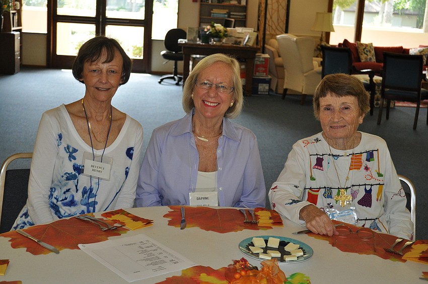 Beverly Henry, Daphne Walker and Katzy Nager
