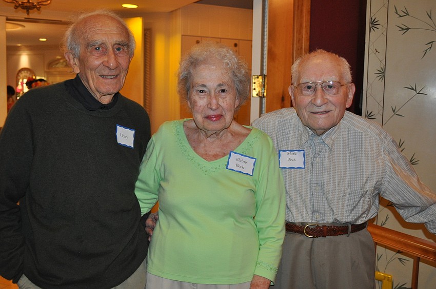 Henry, Elaine and Mark Beck