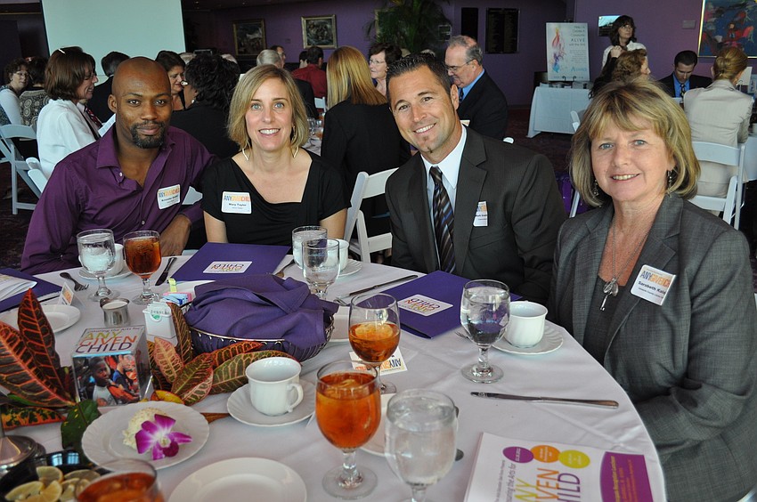 Kristofer Geddie, Mary Taylor, Mark Grossenberger and Sarabeth Kalajian