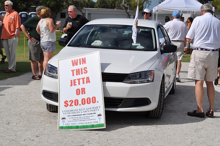 One of the prizes raffled off. The Grand Prize went to Mary Lou Turner.