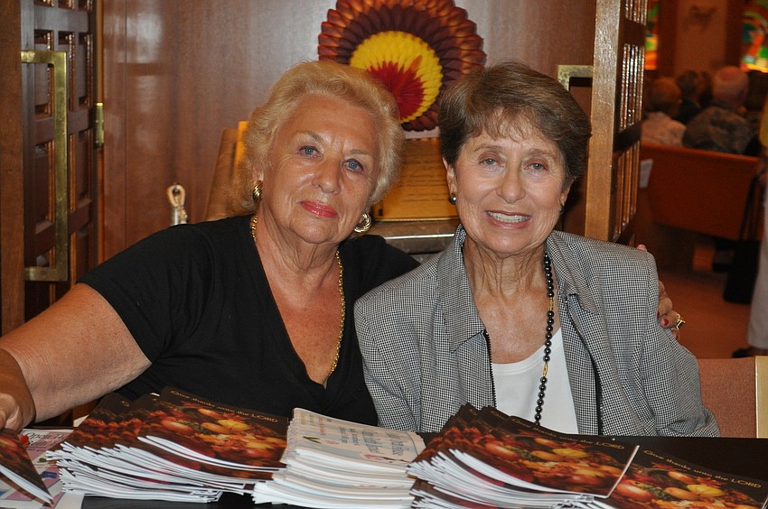 Leah Barker and Rohda Cooper with Temple Beth Israel