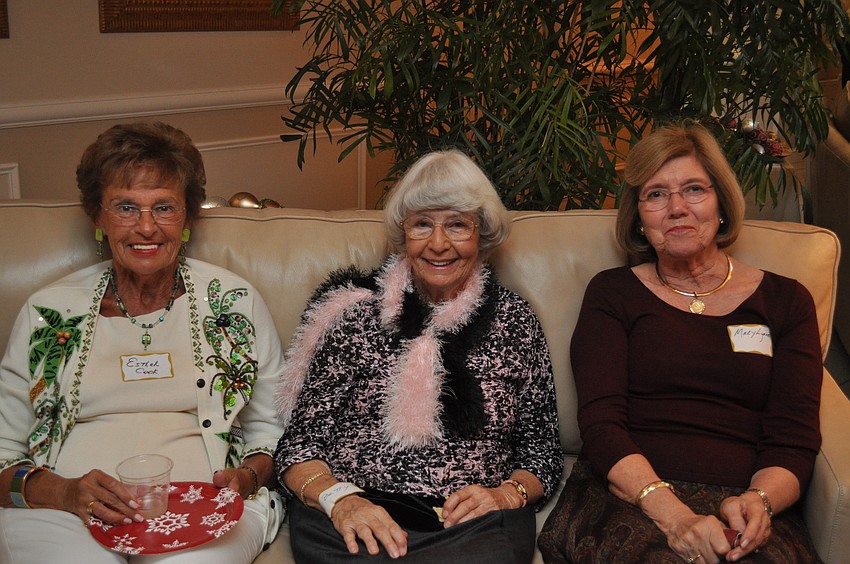 Esther Cook, Betty Lizotte and Mary Lynne Smith