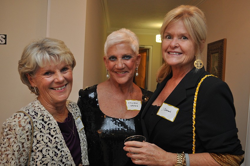 Barbara Pappas, Lillian Sands and Deborah Bill