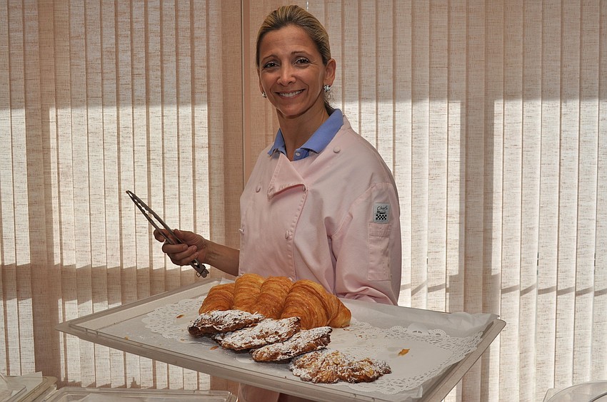 Teresa Bencie with Ooh La La! French Bakery