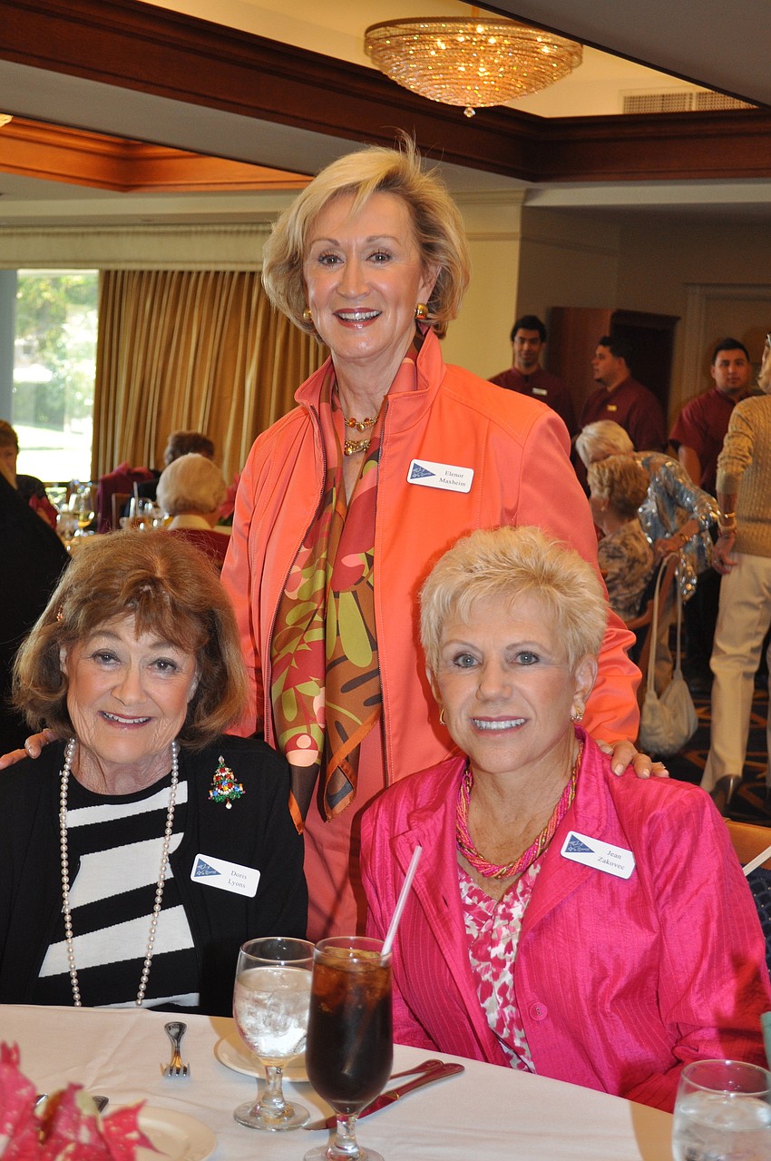 Doris Lyons, Elenor Maxheim and Jean Zakovec