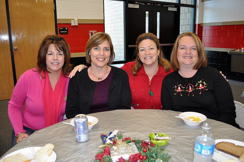 Diane Welford, Karen Hoskinson, Shannon Greenfield and Ann Gowgiel came out to support the cause.
