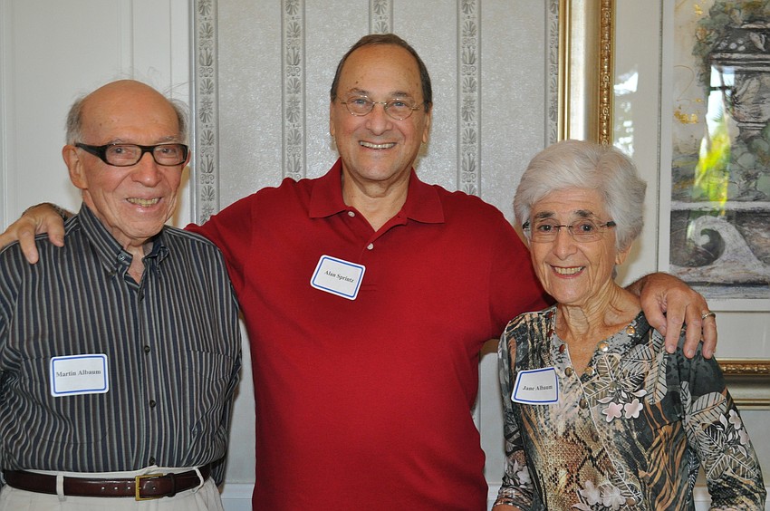 Martin Albaum, Alan Sprintz and Jane Albaum