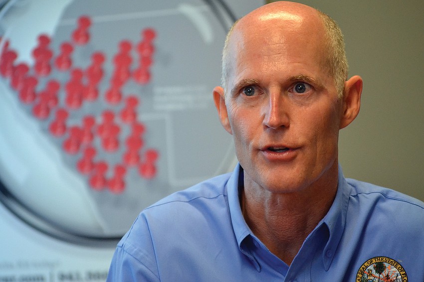 Florida Gov. Rick Scott's visit to The Observer Group prompted discussion on economic growth, the importance of jobs and Scottâ€™s intention to reduce state taxes. Published Oct. 13, 2011.