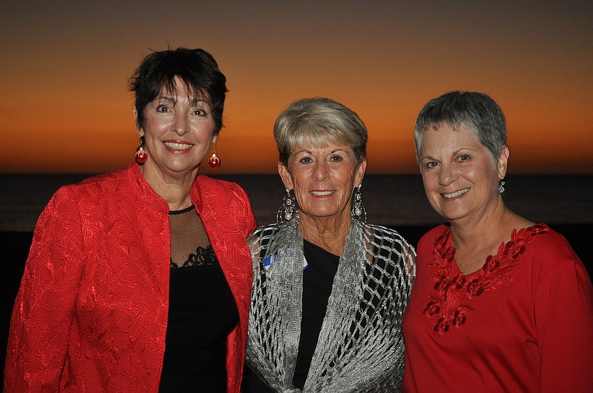 Organizers of the event Sandy Endres, June Hessel and Sally Kall