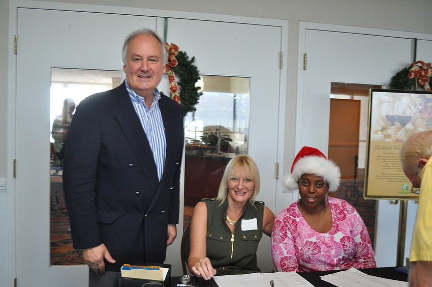 Tom Aposporos, Dawn Mims and Shantell Mankowski