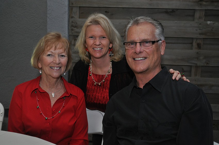 Deb Swanton, Michelle Adams and Paul Swanton