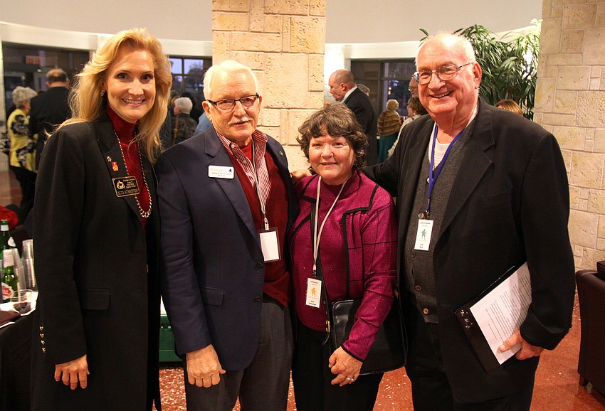 Susan Atherton, John and Ellen Cavanaugh and Jules Rose