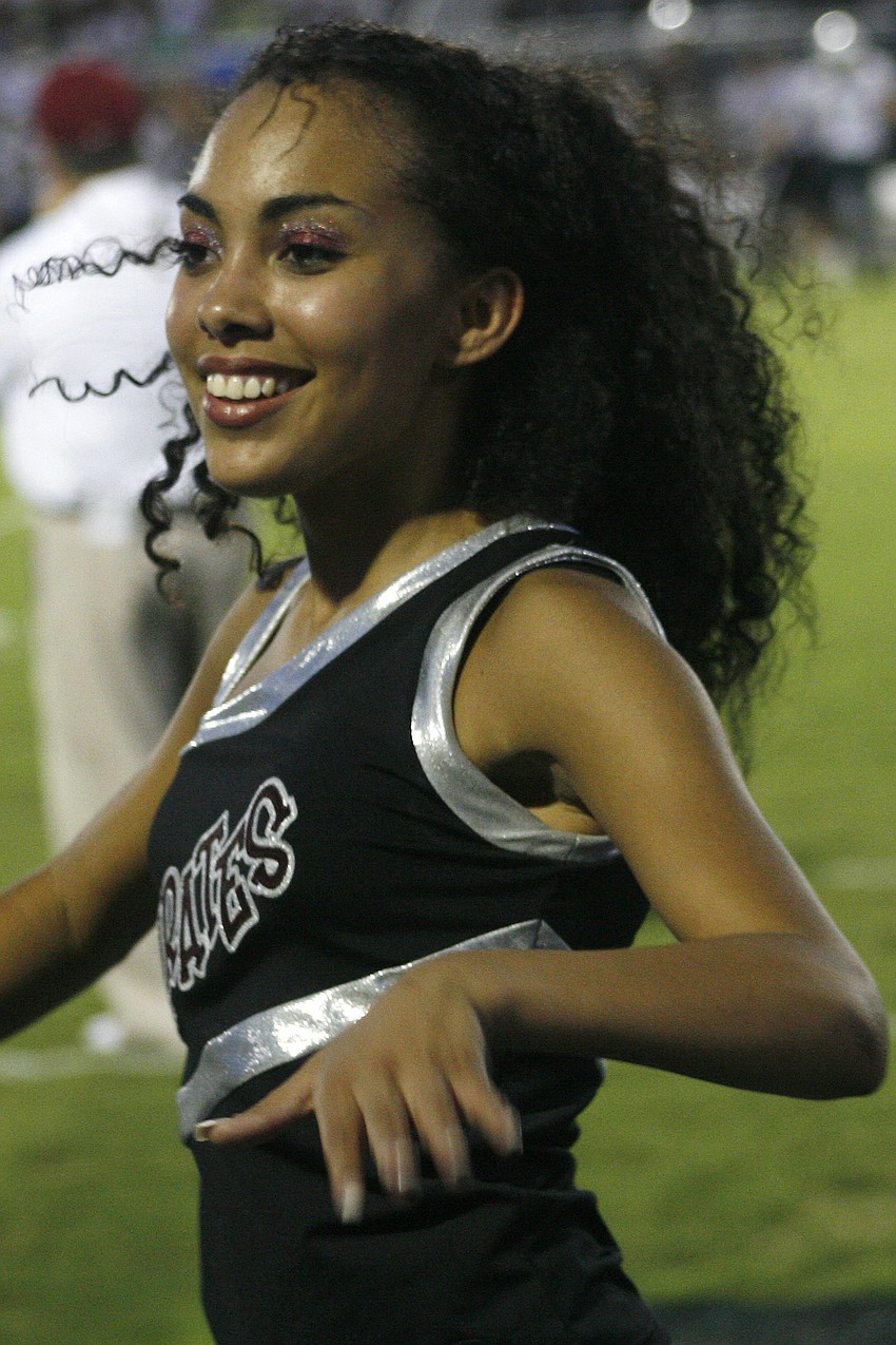 Black Pearl dancer Taylor Johnson loved performing for the crowd.