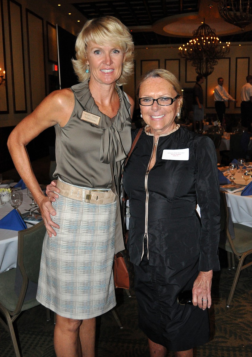 Tamra Currey and Karin Stephen both attended the event for the first time.