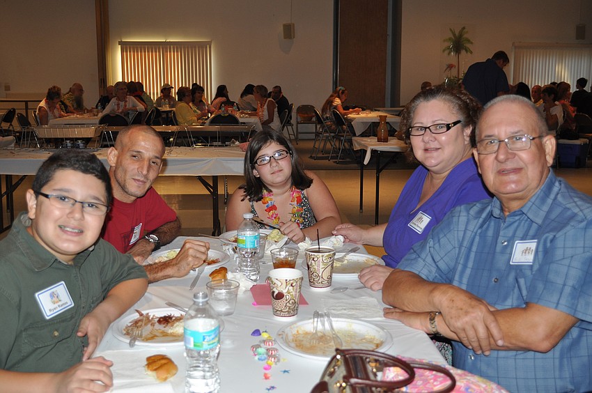 Ryan Ramos, Fernando Ramos, Hannah Ramos, Lourdes Ramos and Bill Segredo