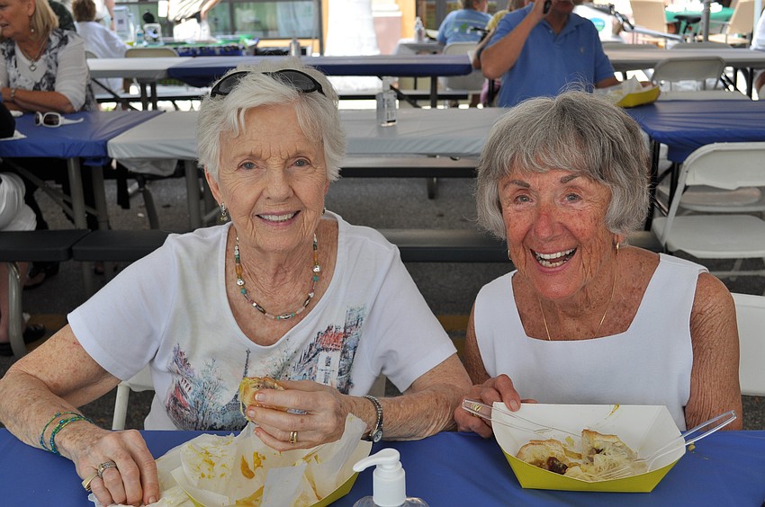 Mary Lou McDermott and Geri Johnson