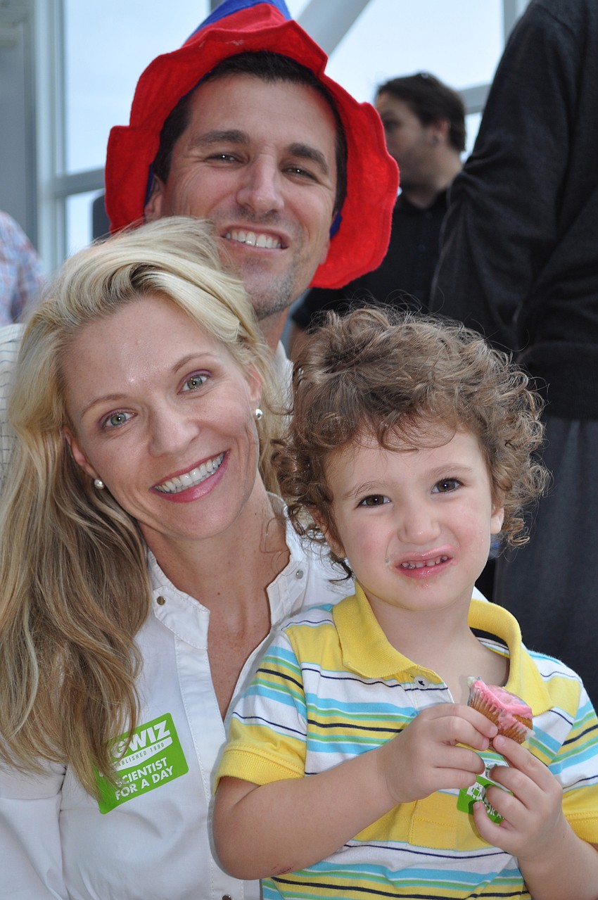 Kimberly, George and Zackary Manooshian