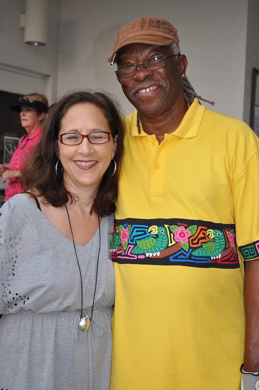 Event Coordinator Lisa Berger and Bene White