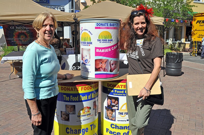 The Food Bank of Manateeâ€™s President and CEO Ellen Campbell and Events Coordinator Laura Boyle recently unveiled the non-profit organizationâ€™s Babies Canâ€™t Wait program.