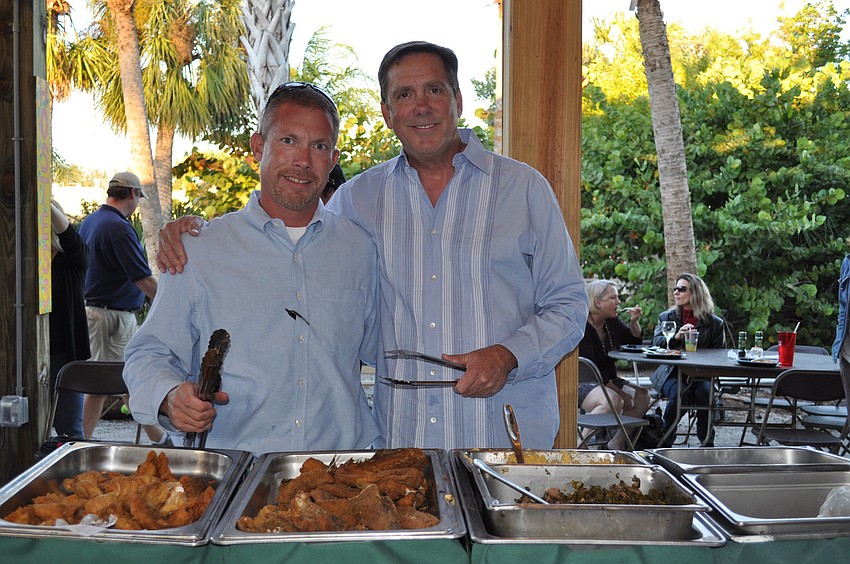 Jim Harwood and Owner of Mar Vista Ed Chiles