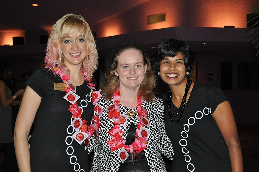 Wendy Gingerich, Caitlyn Miller and Suzie Prabhakaran with Planned Parenthood of Sarasota