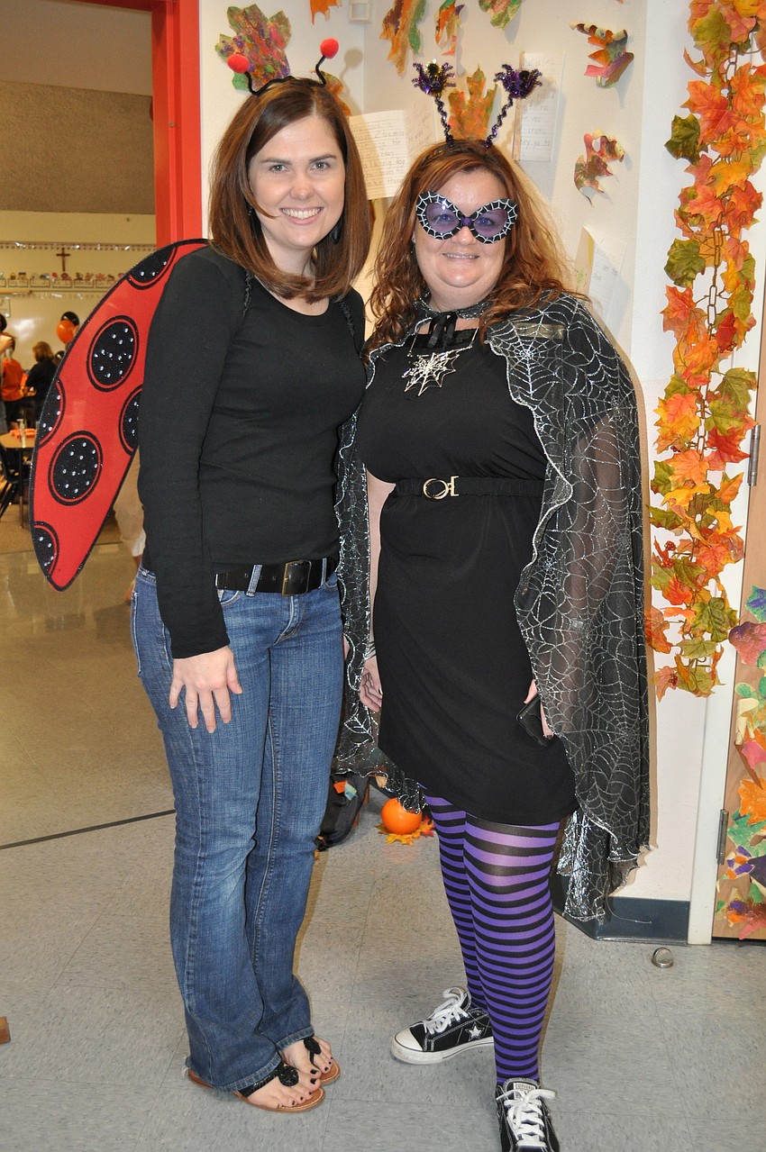 Principal Siobhan Young and assistant principal Rebecca Shields