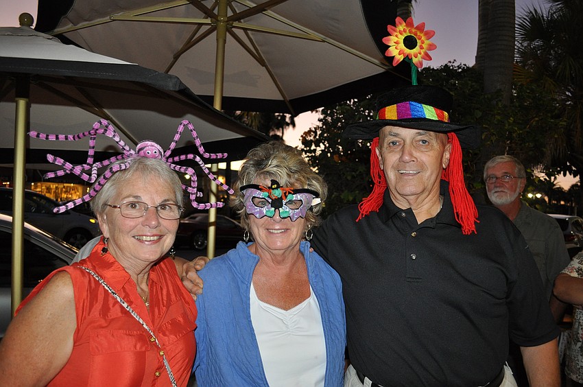 Mary Lou Perkins, Gail Kwolek and Ed Perkins