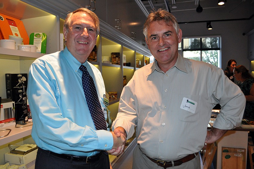 Dennis Ryan and Jamie Kane met for the first time at the networking social.