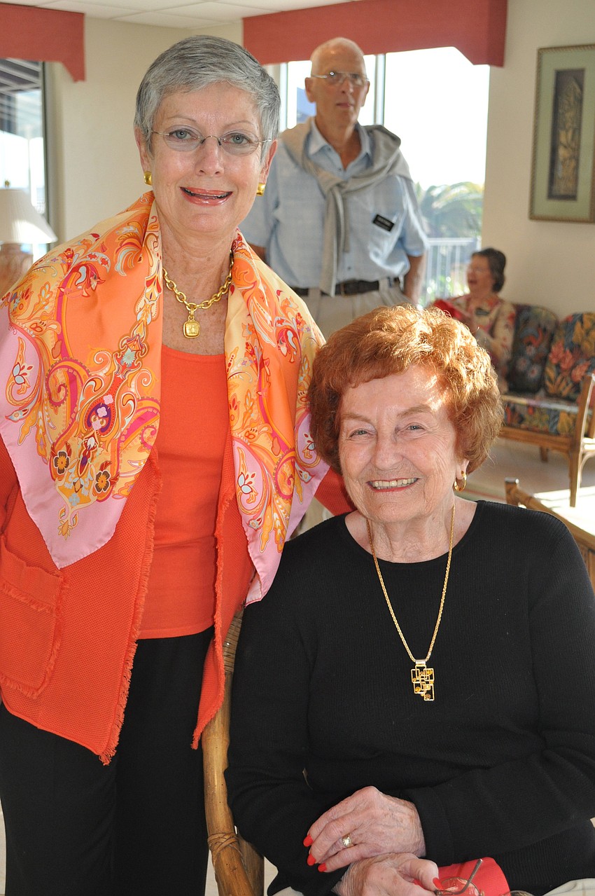 Gay Bowles and Ruth Strauss